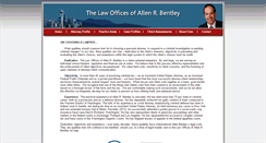 Desktop Screenshot of abentleylaw.com